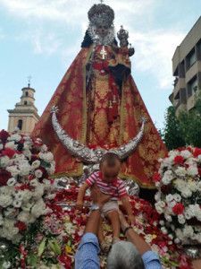 Virgen de la Fuensanta Murcia 225x300 La Virgen de la Fuensanta y la Feria de Septiembre en Murcia
