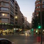 El tranvía y su paso por la Gran Vía de Murcia Gran Vía, Murcia.