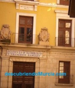 Instituto Francisco Cascales Murcia1 254x300 El Instituto Alfonso X de Murcia cumple 175 años