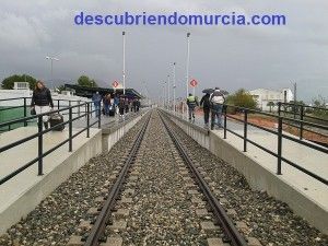 Estacion tren provisional Orihuela 300x225 Una nueva estación de tren en Murcia, para que llegue el AVE
