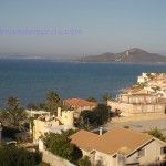 La isla volcánica del Barón y sus muflones Isla del Baron Mar Menor