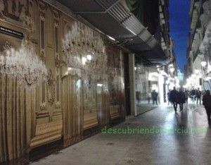 foto Traperia Joaquin Zamora Murcia 300x234 Fotos gigantes en las calles del casco histórico de Murcia