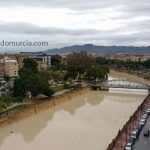 La riada que nos trajo a Franco río Segura por Murcia. Lluvias diciembre 2016