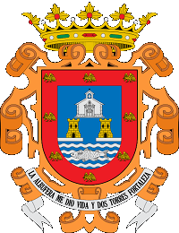 Escudo de San Javier Murcia1 El escudo de San Javier, su albufera y las dos torres