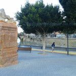 El León del Malecón vuelve a su emplazamiento original Leon Malecon Murcia