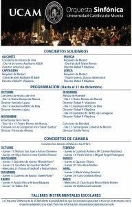 Orquesta Sinfonica UCAM 192x300 Orquesta Sinfonica UCAM, programa de conciertos