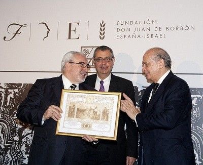 Premios Fundacion Juan de Borbon Espana Israel La UCAM plantará 12000 árboles en Israel