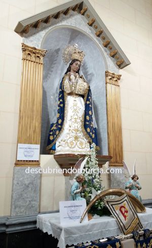 Virgen Amor Hermoso Cartagena Encuentro Nacional de Jóvenes de Hermandades y Cofradías