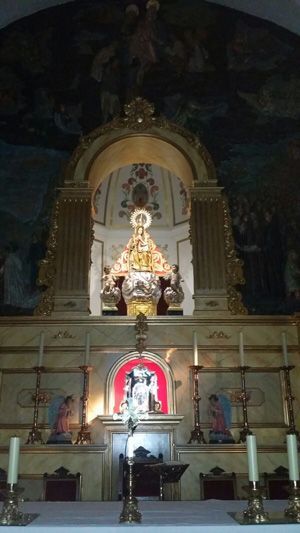 Aledo iglesia Manuel Fraga elevado a los altares en Aledo