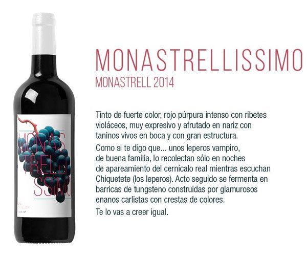 monastrellissimo Monastrellissimo, el vino de los vampiros fans de Chiquetete