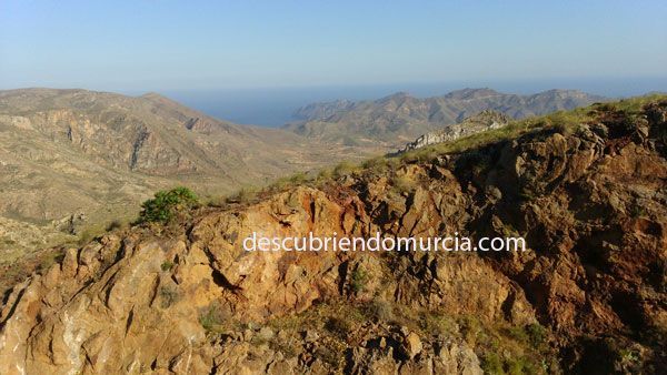 Penas Blancas Cabo Tinoso Cartagena Peñas Blancas y las mayores minas de hierro de la Región de Murcia
