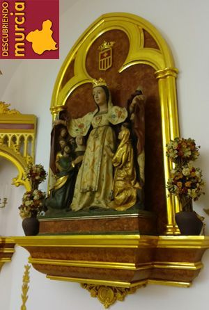 Virgen Merced Puebla Soto Murcia Puebla de Soto, la virgen de La Merced y Santarén